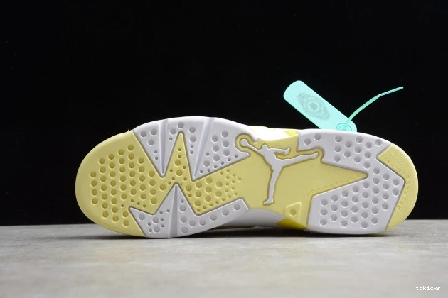 Reps TBK Retro Air Yellow Jordan 6 Floral (GS) 543390-800 Dynamic 0825